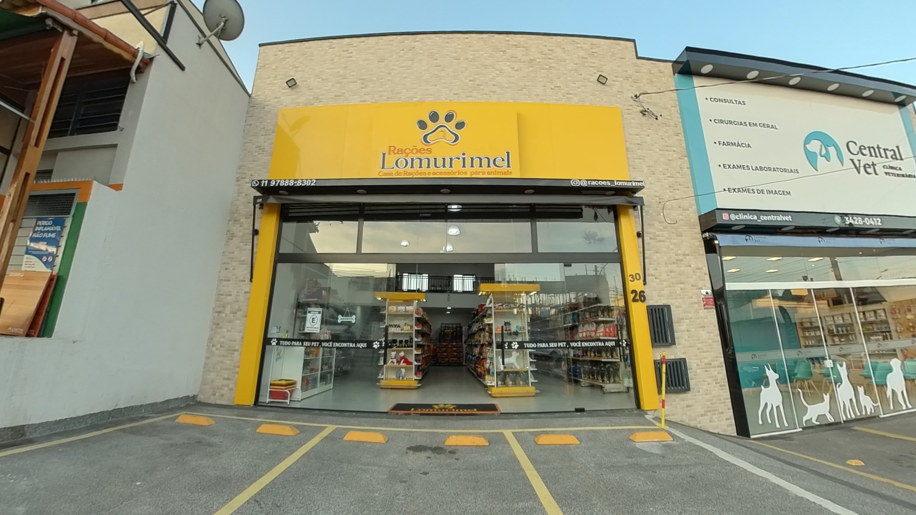 Imagem do projeto Tour 360 pelo Petshop Lomurimel